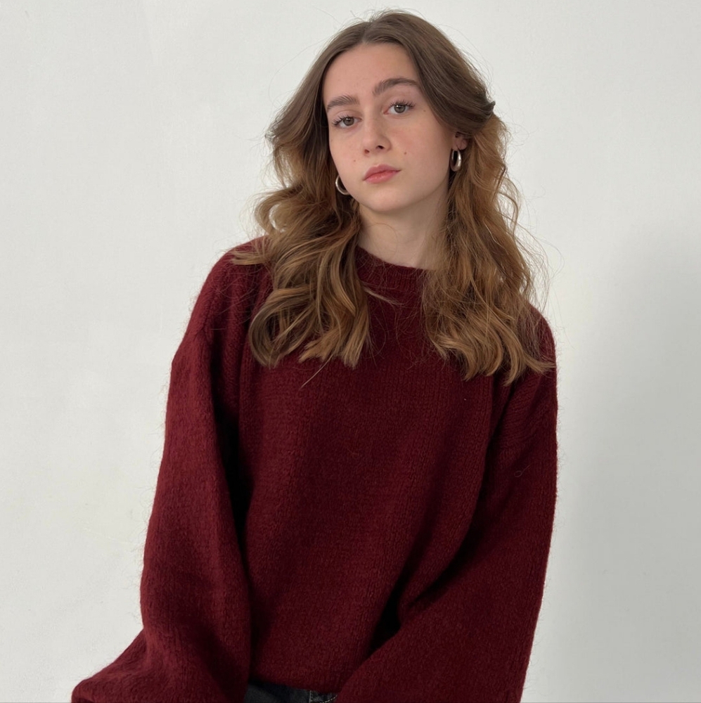 Design by Si Miti Knit baggy sweater